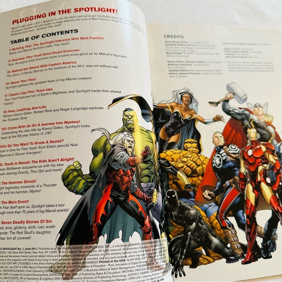 💚 FEAR ITSELF SPOTLIGHT COMIC BOOK - Picture 7 of 16